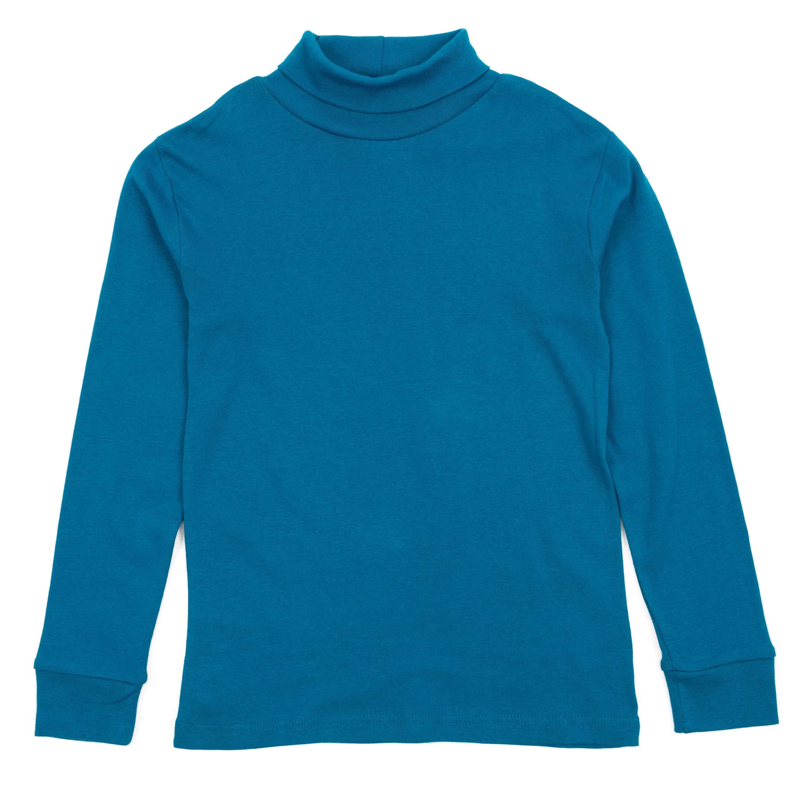 Kids Turtleneck Boho Solid Color
