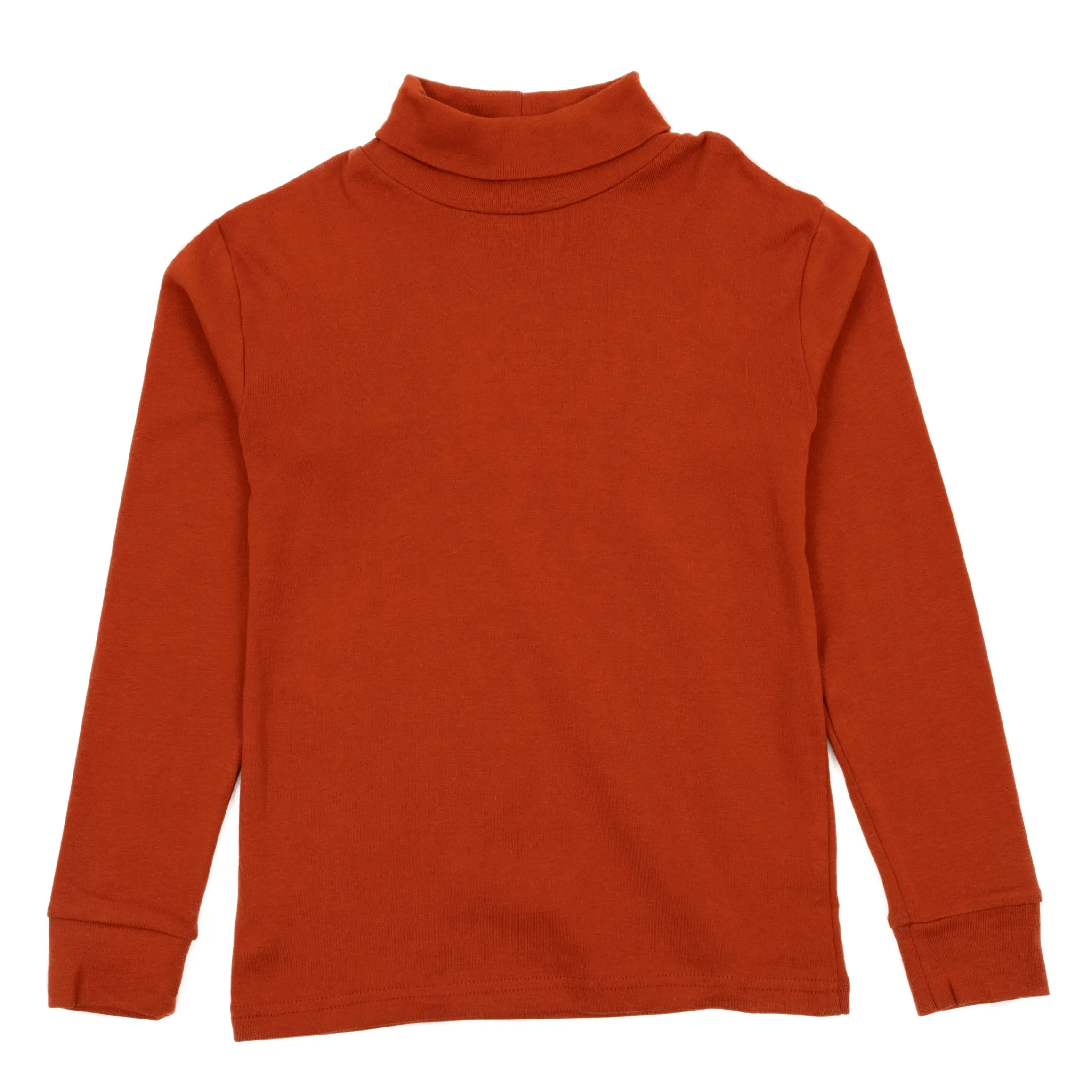 Kids Turtleneck Boho Solid Color