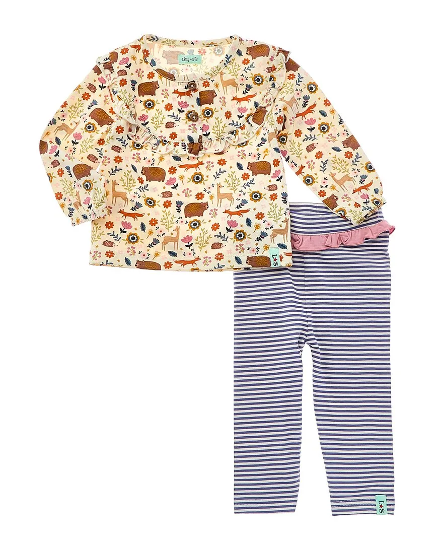 Lilly and Sid Animals Tunic & Legging Set