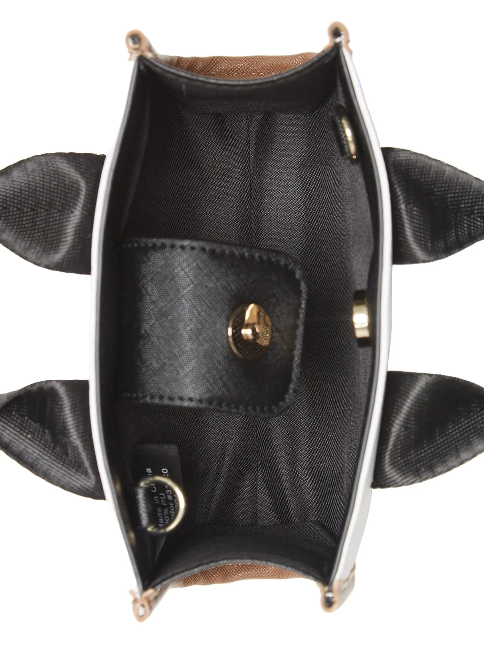 Logo-Tape Mini Tote Crossbody