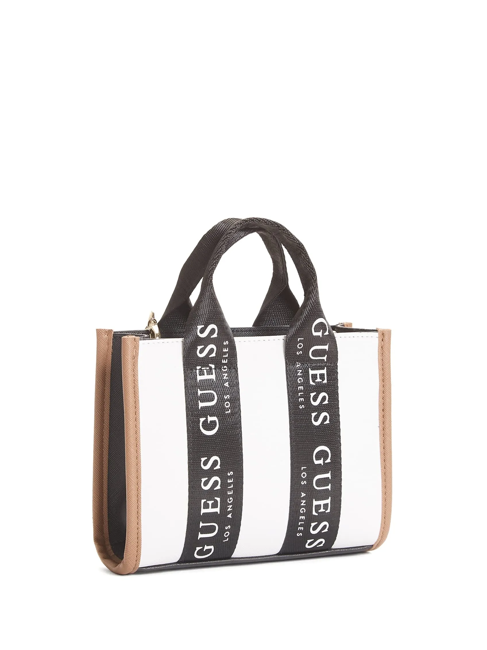 Logo-Tape Mini Tote Crossbody