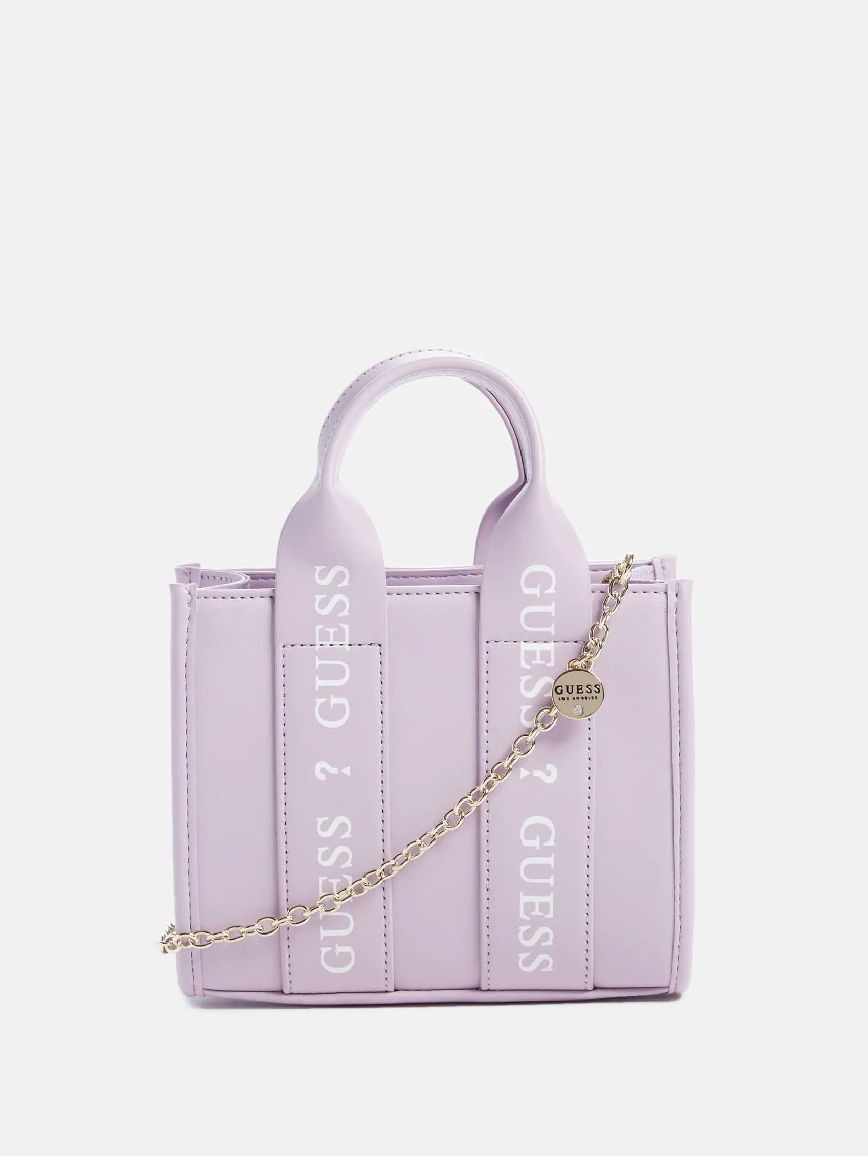 Logo-Tape Mini Tote Crossbody