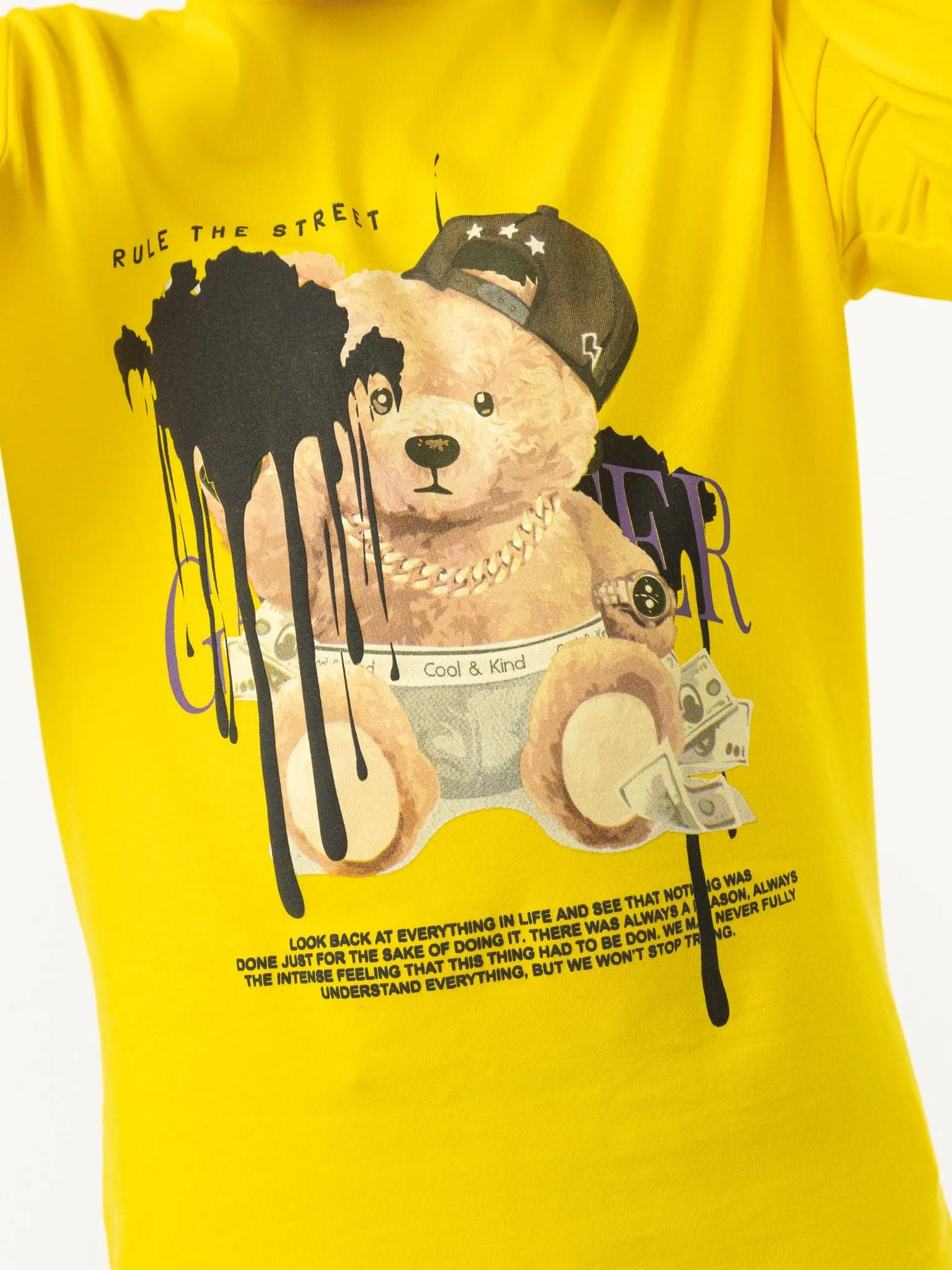 LONG SLEEVE BEAR T SHIRT