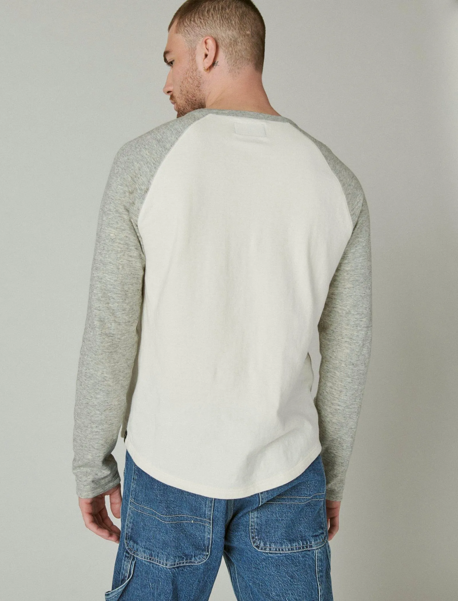 Lucky Brand Mens Duofold Baseball