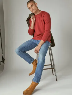 Lucky Brand Men's Tencel Long Sleeve Henley