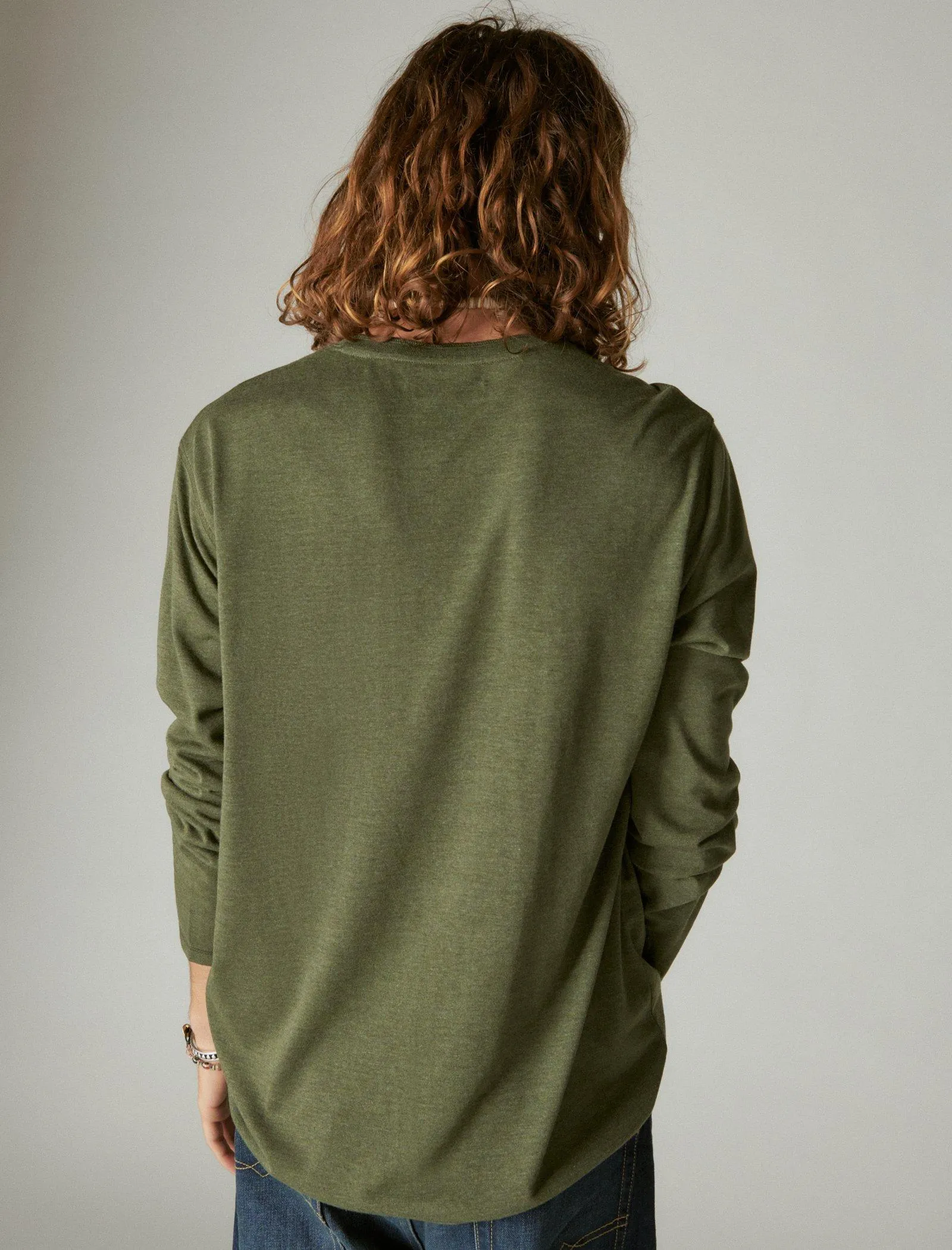 Lucky Brand Men's Tencel Long Sleeve Henley