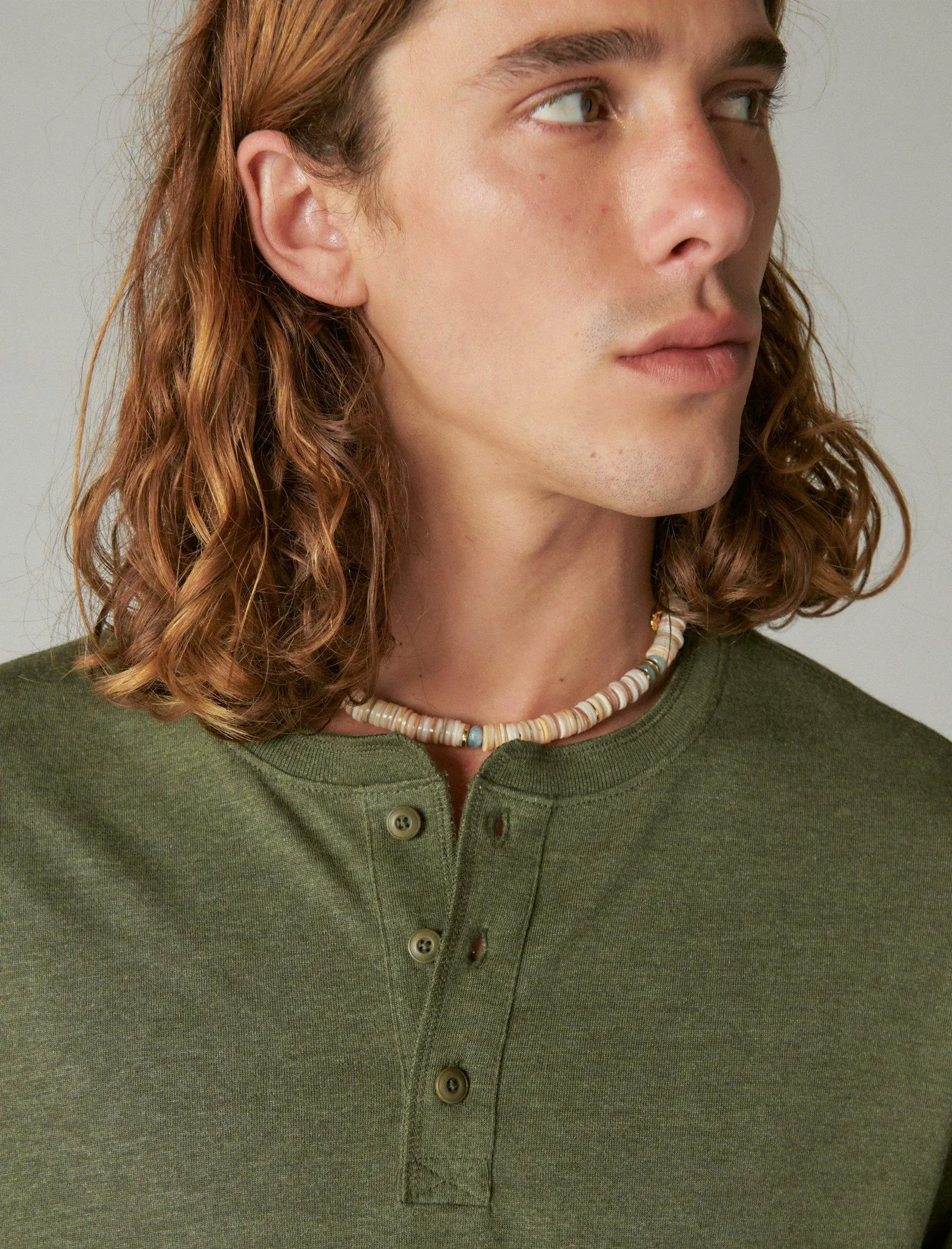 Lucky Brand Men's Tencel Long Sleeve Henley