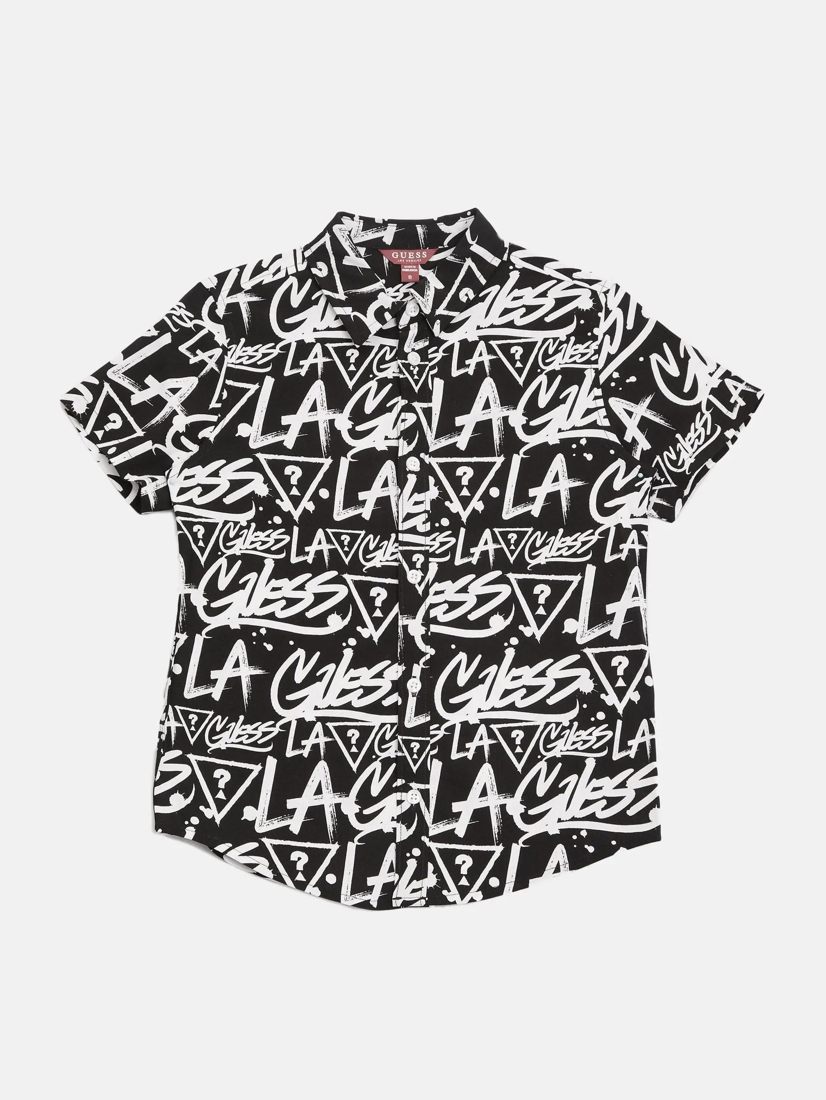 Lush Printed Short-Sleeve Shirt (7-16)
