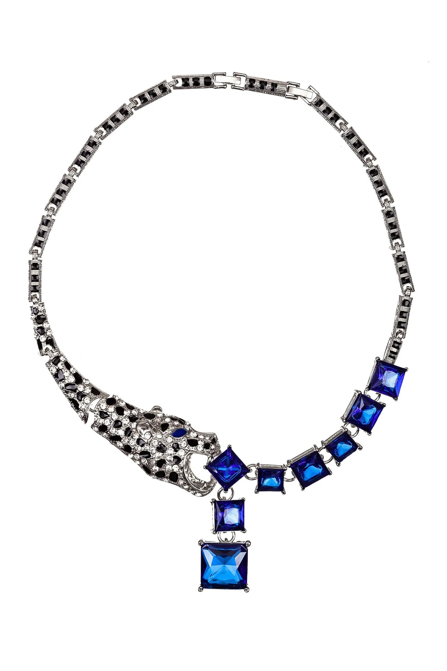 Lynx Necklace - Blue