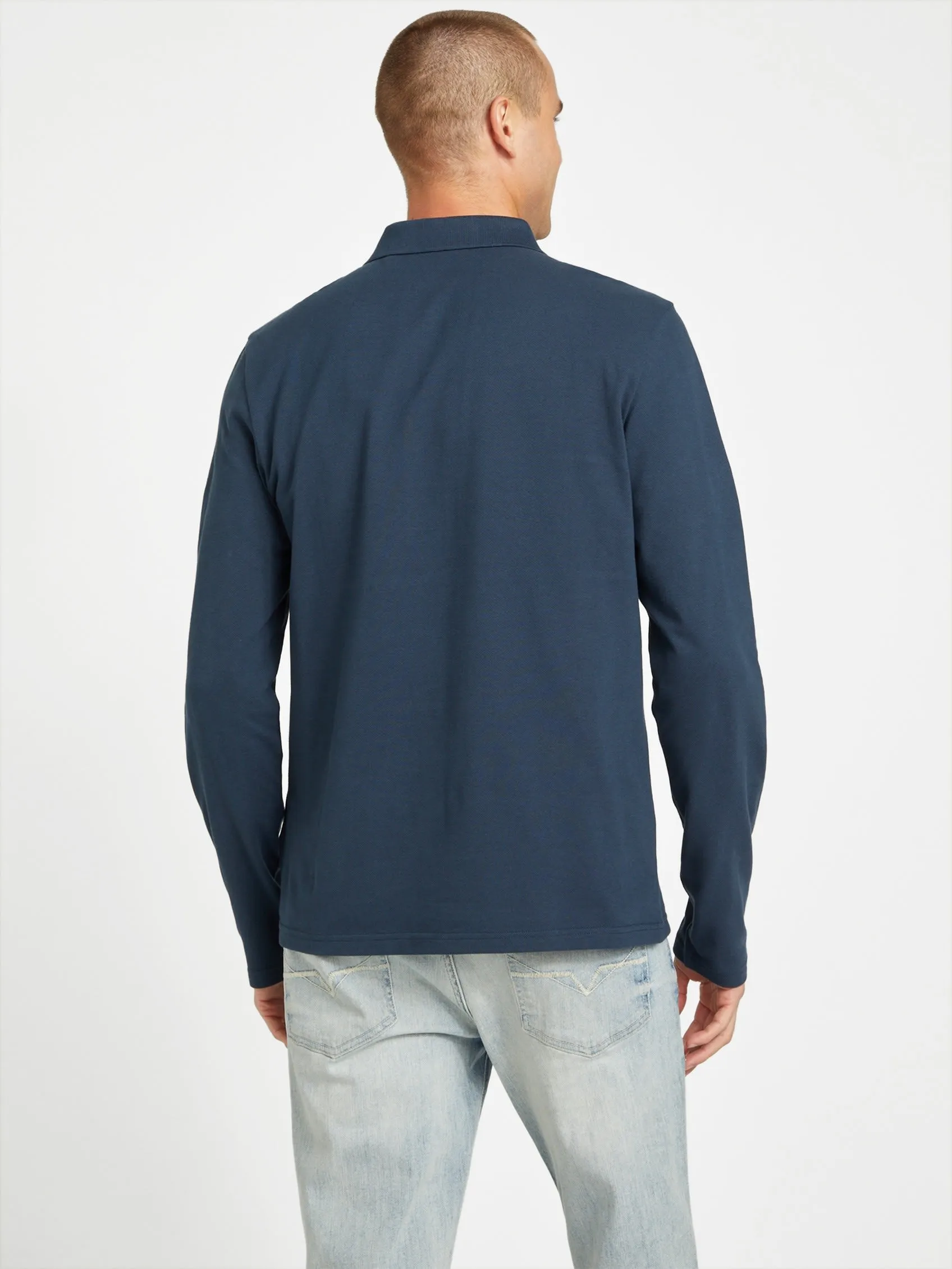 Malakai Long-Sleeve Polo