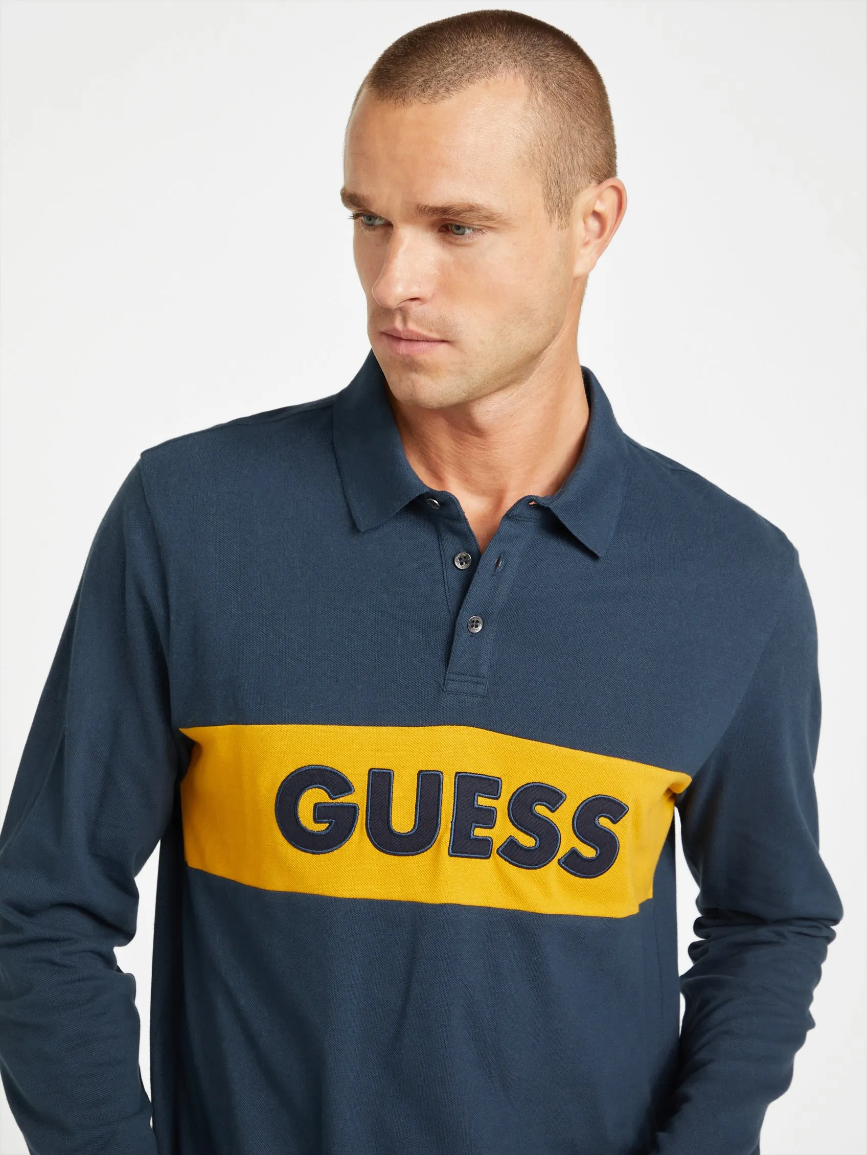 Malakai Long-Sleeve Polo