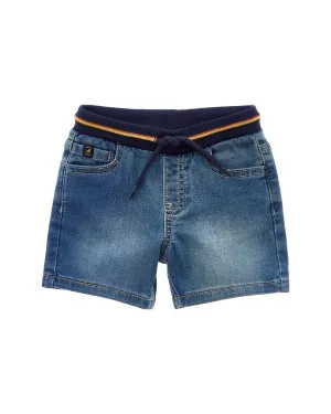 Mayoral Cotton Denim Shorts