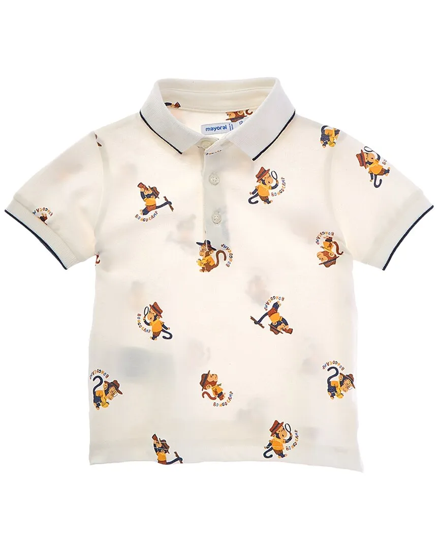 Mayoral Safari Print Polo