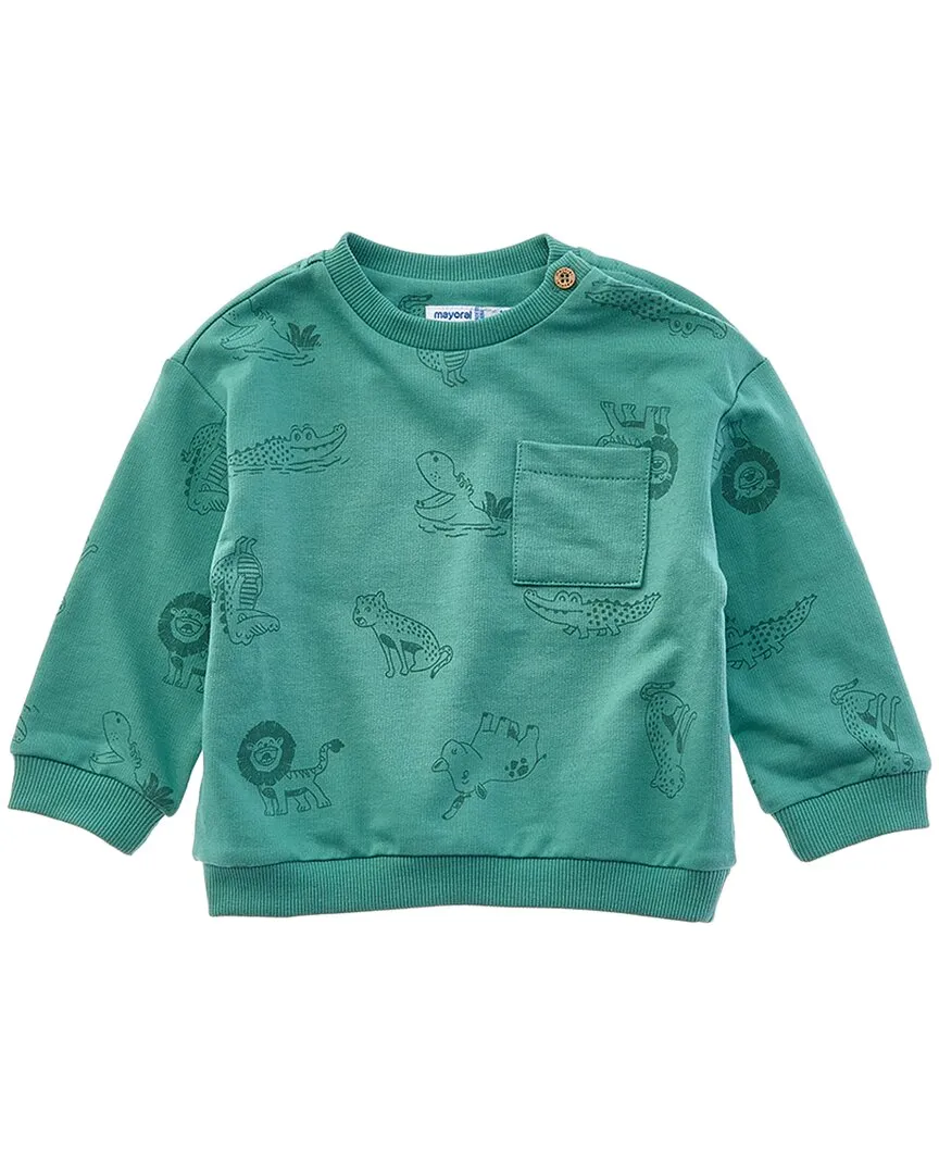 Mayoral Safari Print Sweatshirt