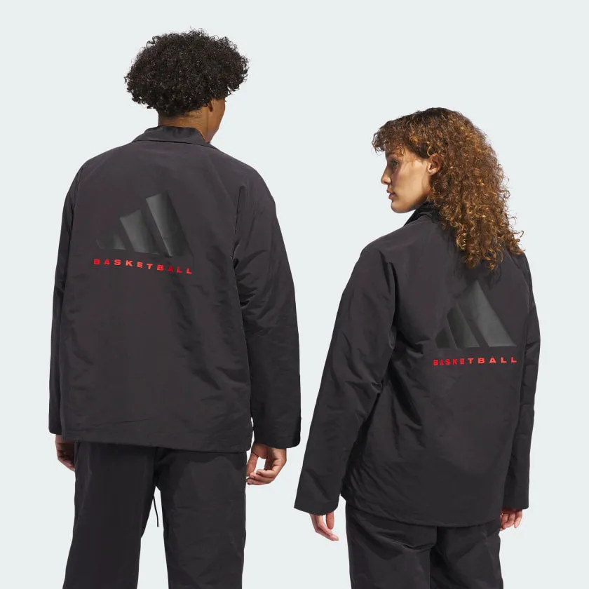 Men's adidas adidas Basketball Coach Jacket (Gender Neutral)
