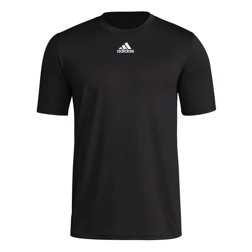 Men's adidas Short Sleeve Pregame Badge of Sport Tee