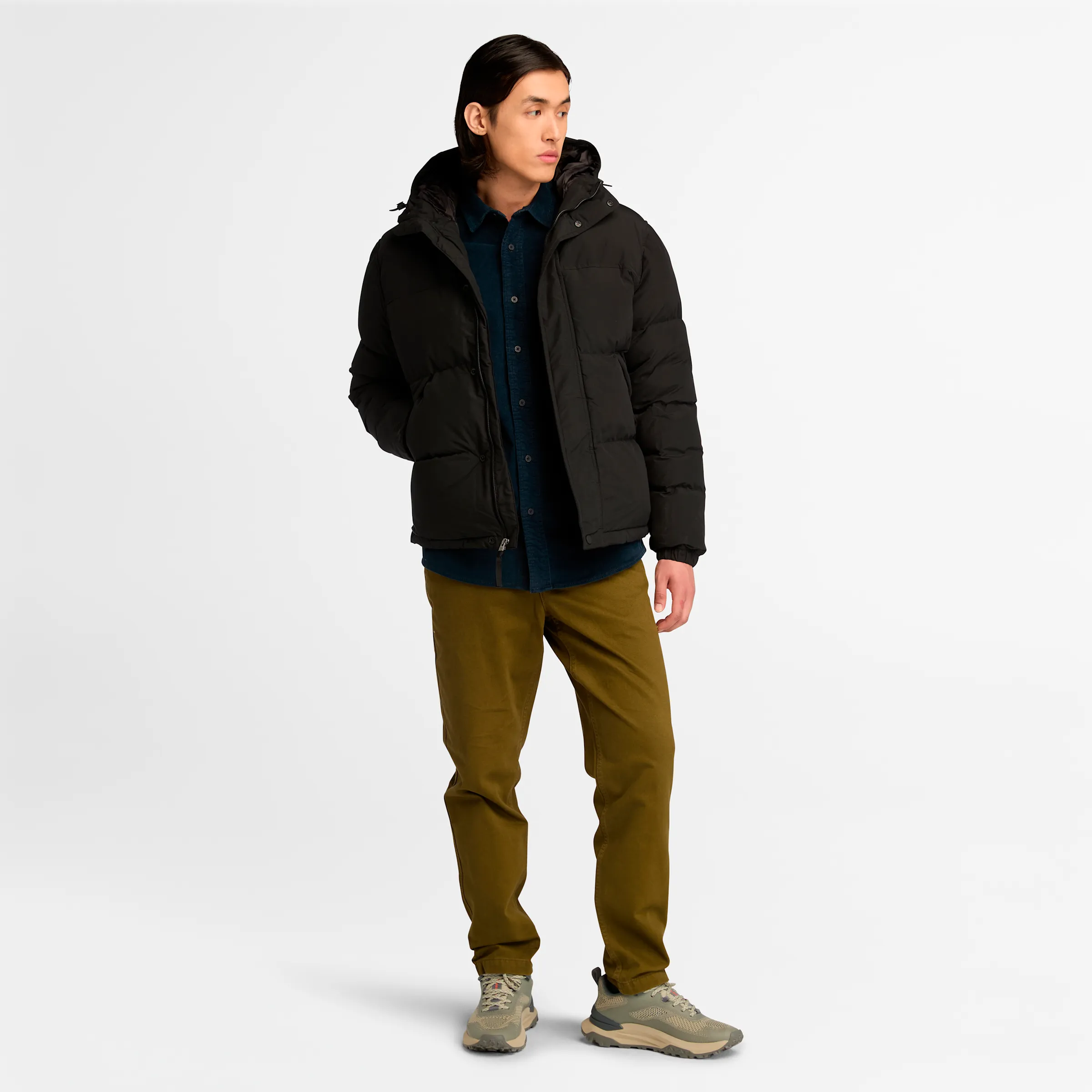 Men's Puffer Hooded Jacket