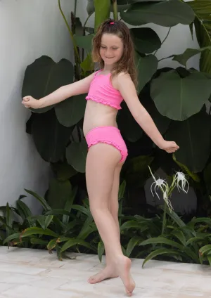 Mini Zuma Girls Bikini Set - Pink Leopard