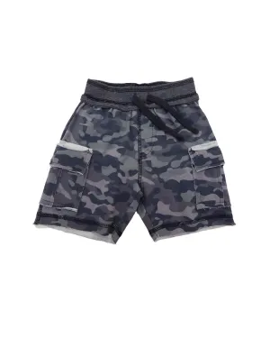 Mish Mish Distressed Camo Short