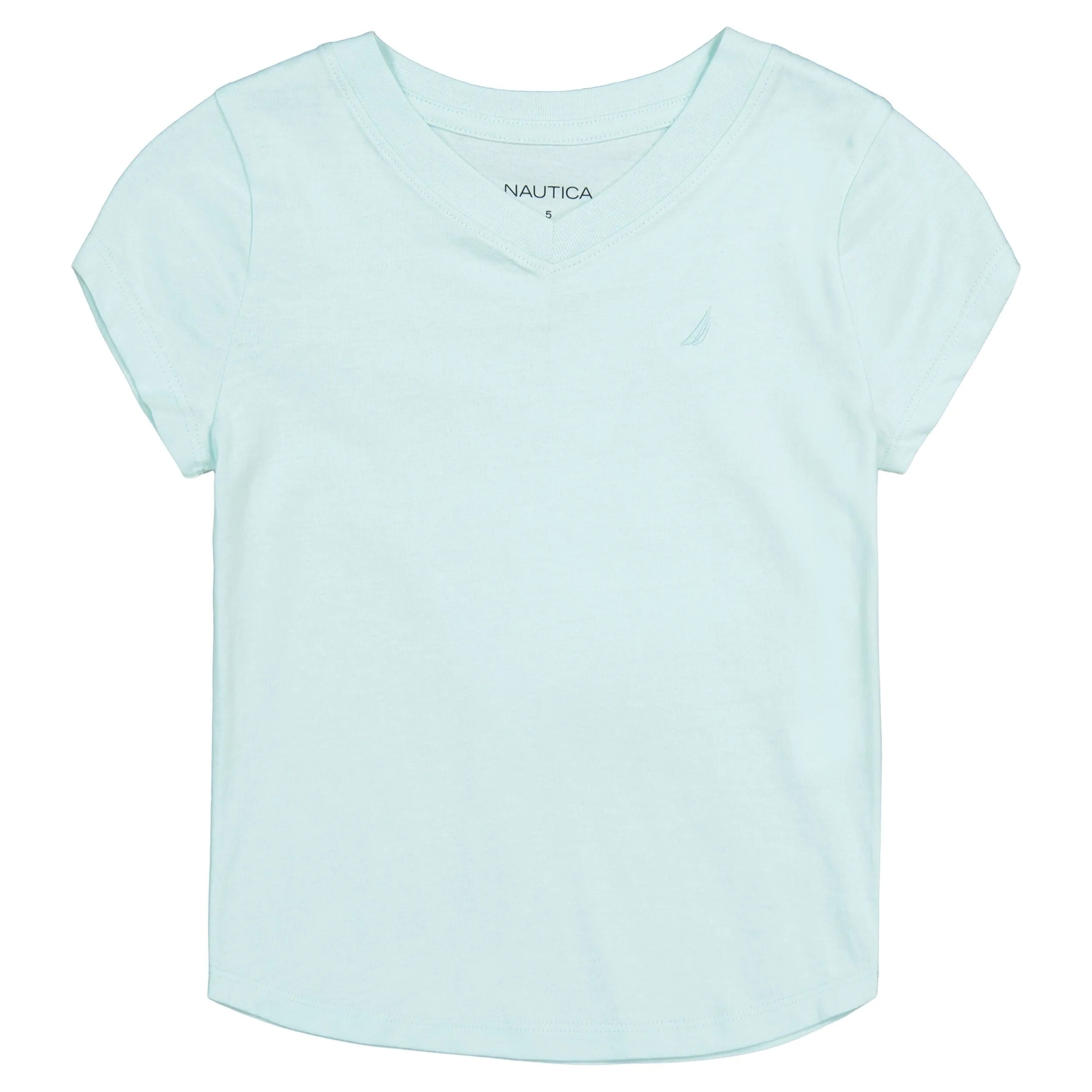 Nautica Girls' V-Neck T-Shirt (7-16)