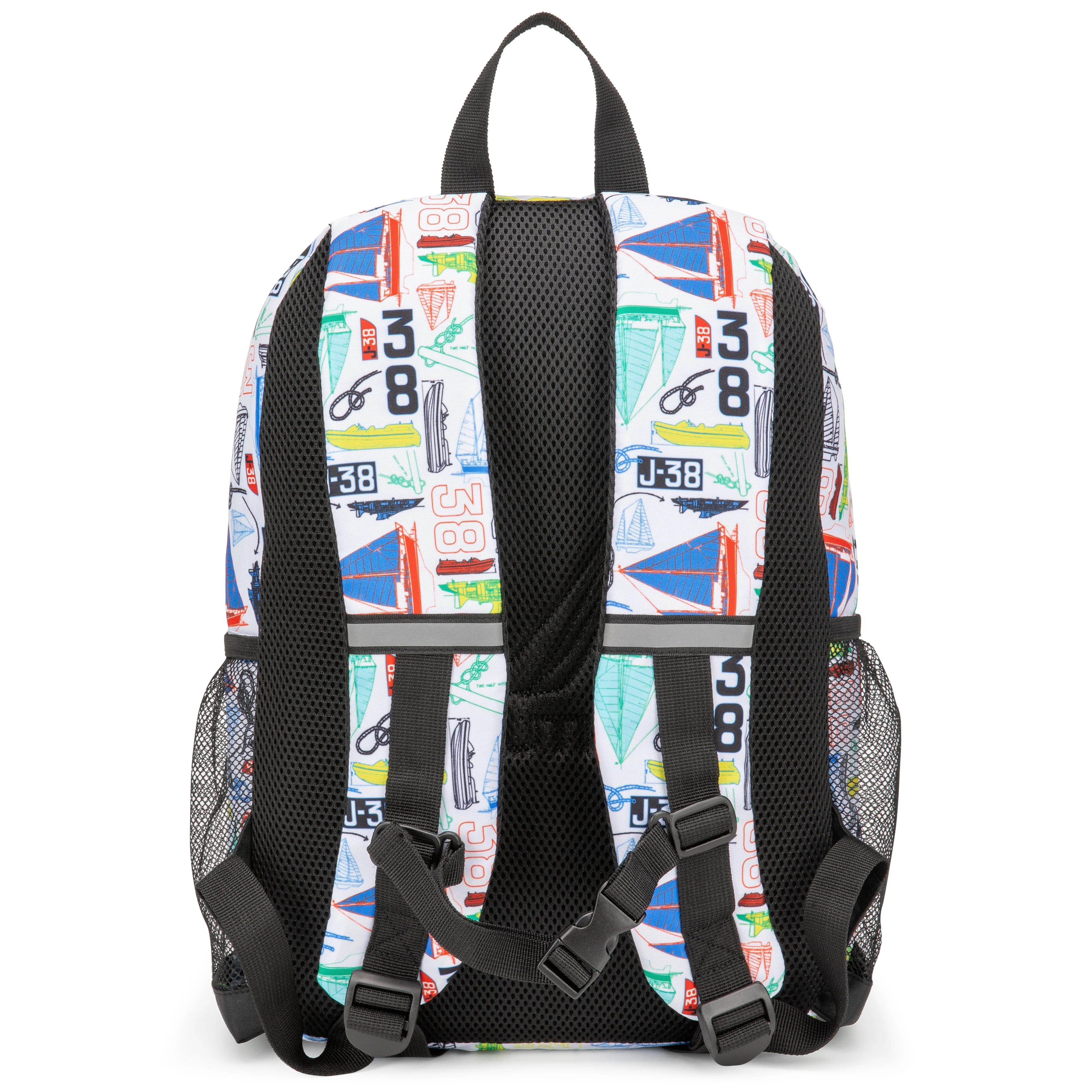 Nautica Kids Backpack for Kindergarten, Elementary School | 16" Tall | Sailboats