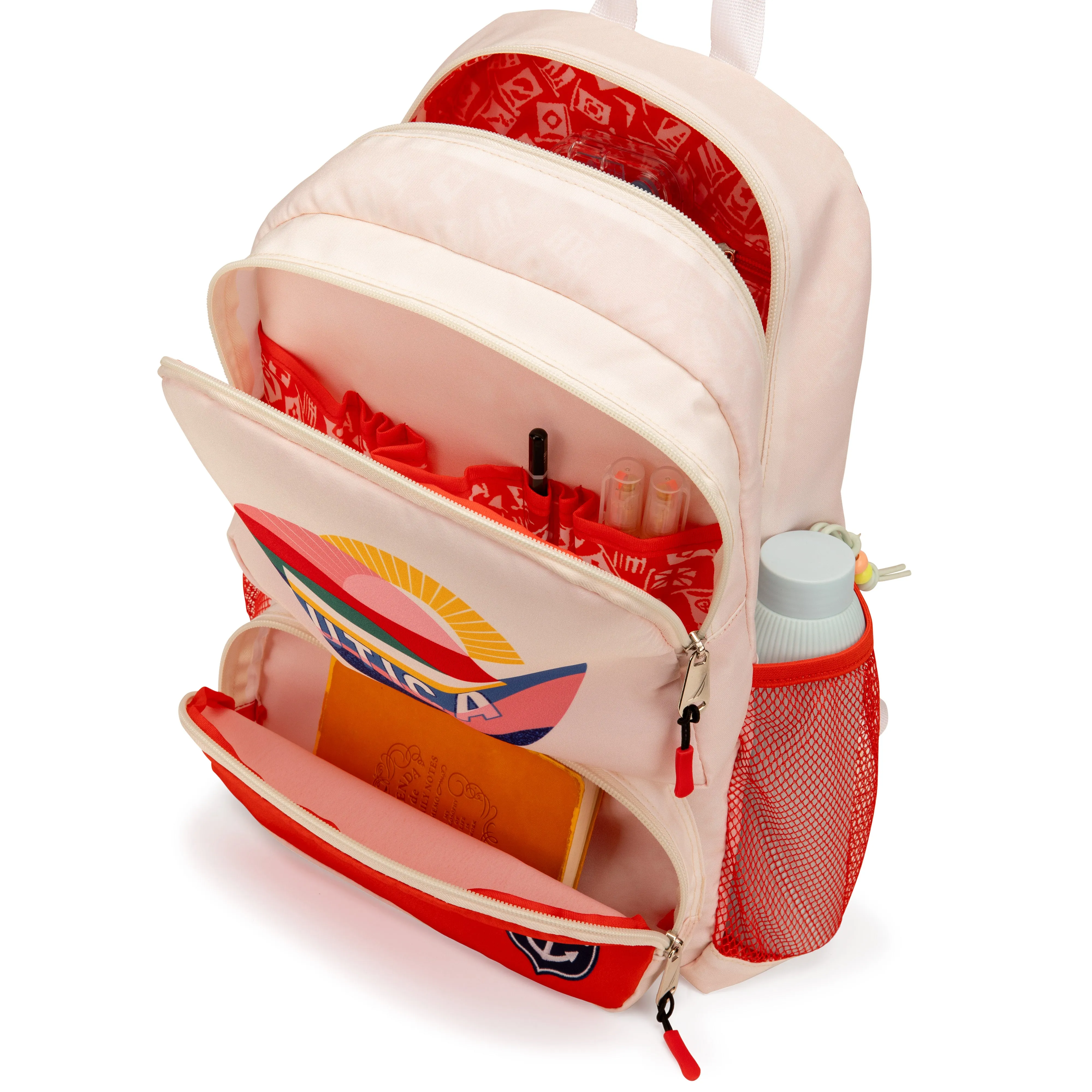 Nautica Kids Backpack for Kindergarten, Elementary School | 16" Tall | Sunny Day