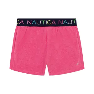 Nautica Little Girls' Logo Pull-On Short (4-6X)