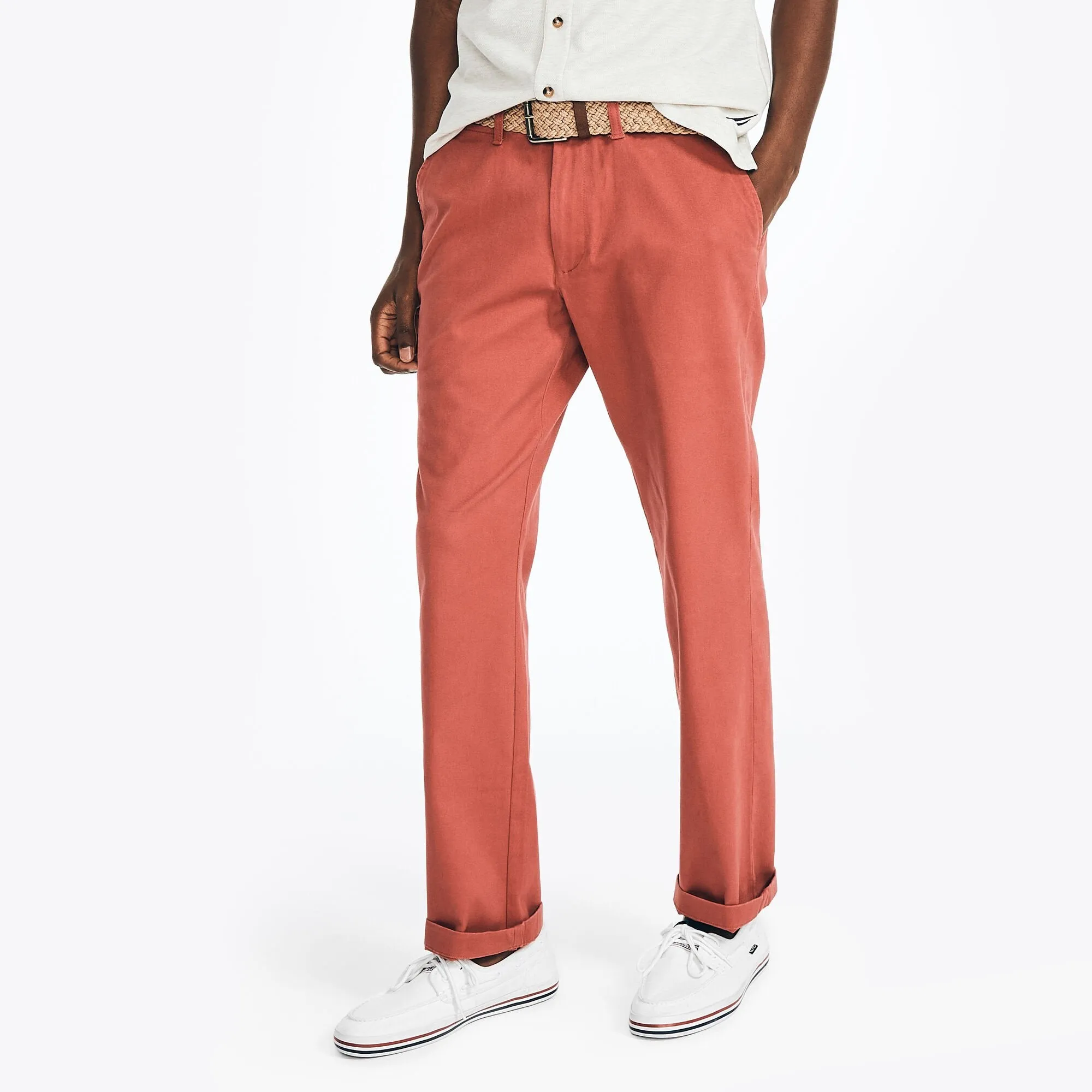 Nautica Mens Classic Fit Twill Pant