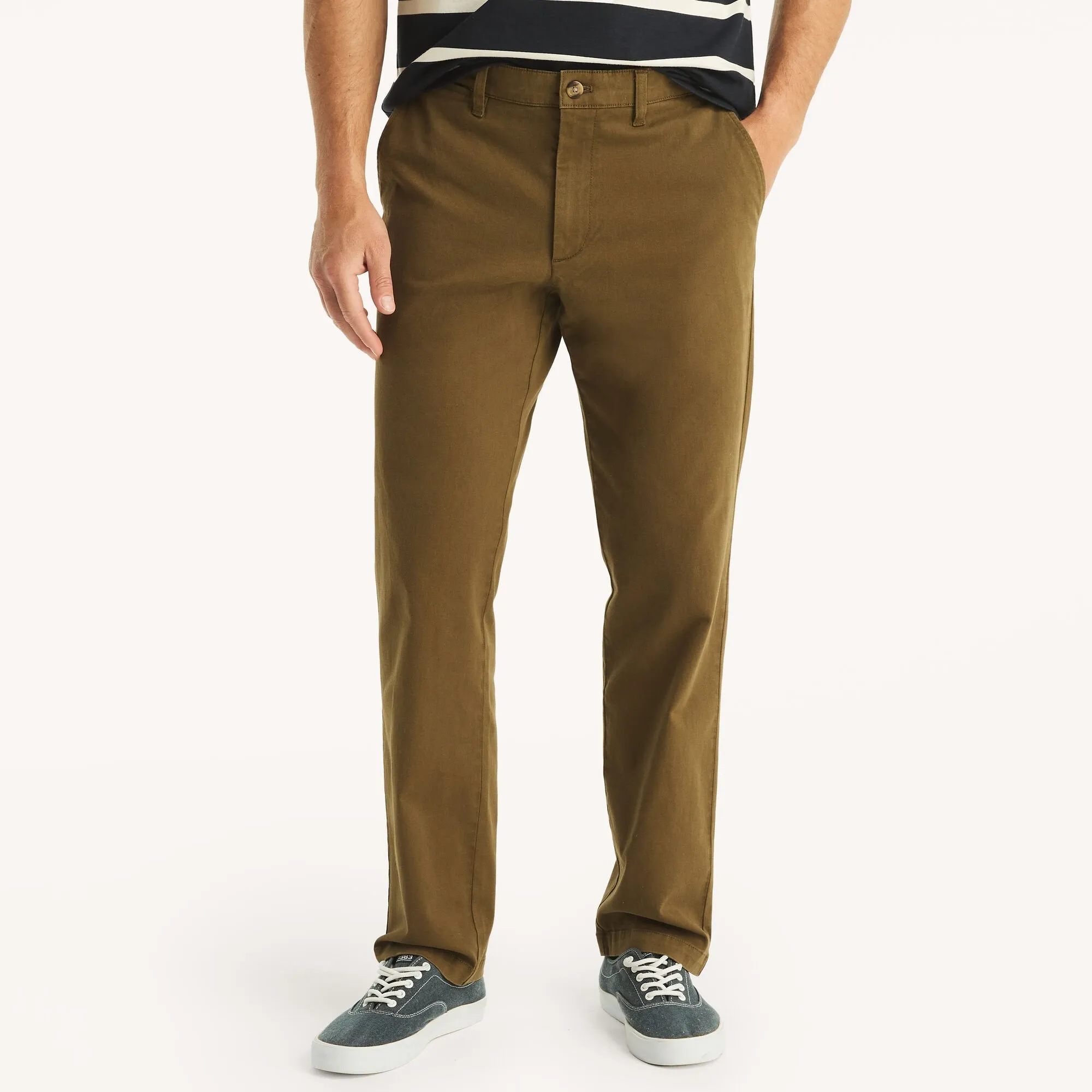 Nautica Mens Classic Fit Twill Pant
