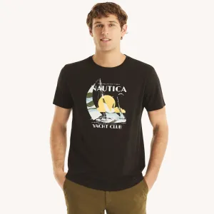 Nautica Mens Yacht Club Graphic T-Shirt