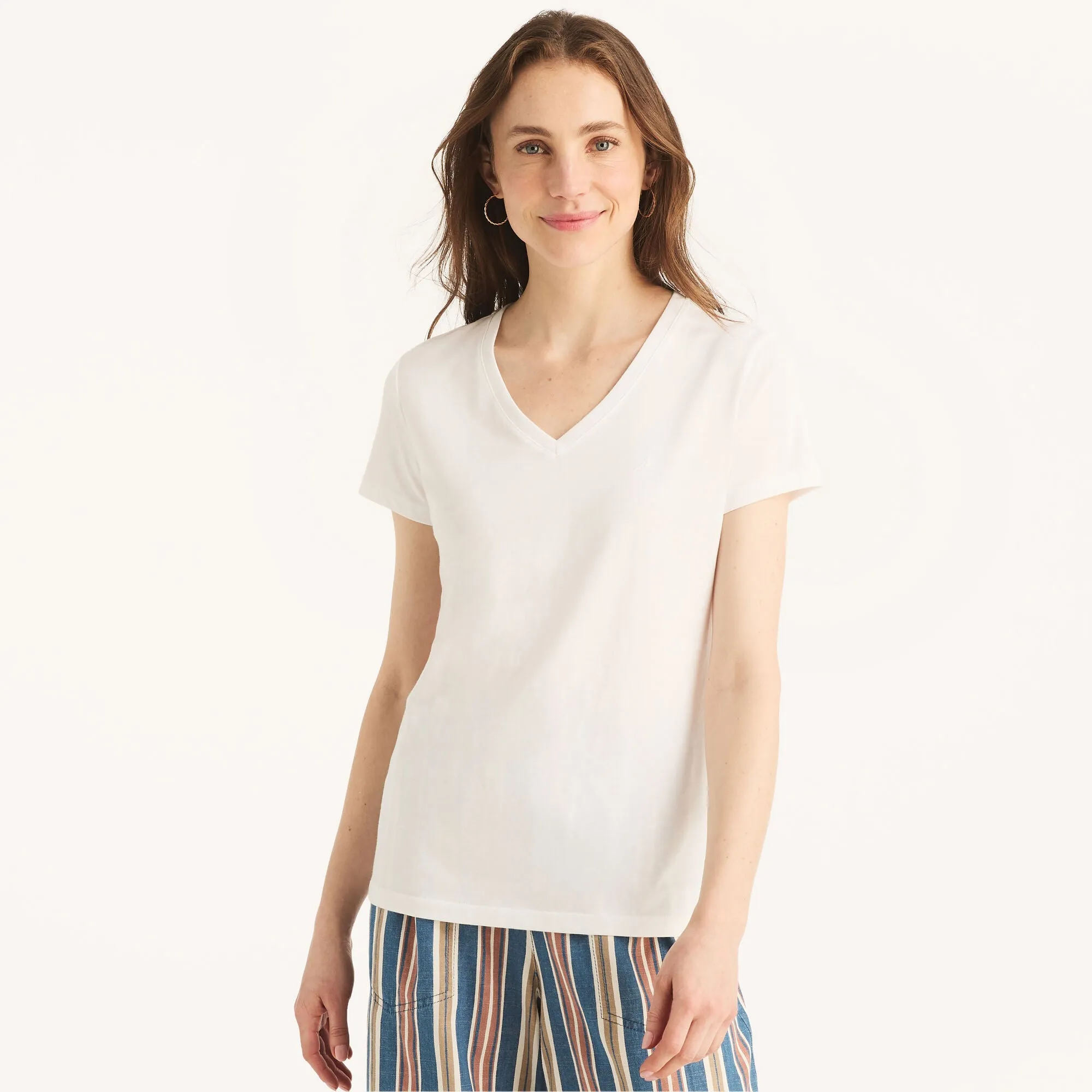 Nautica Sustainably Crafted V-Neck Deck T-Shirt