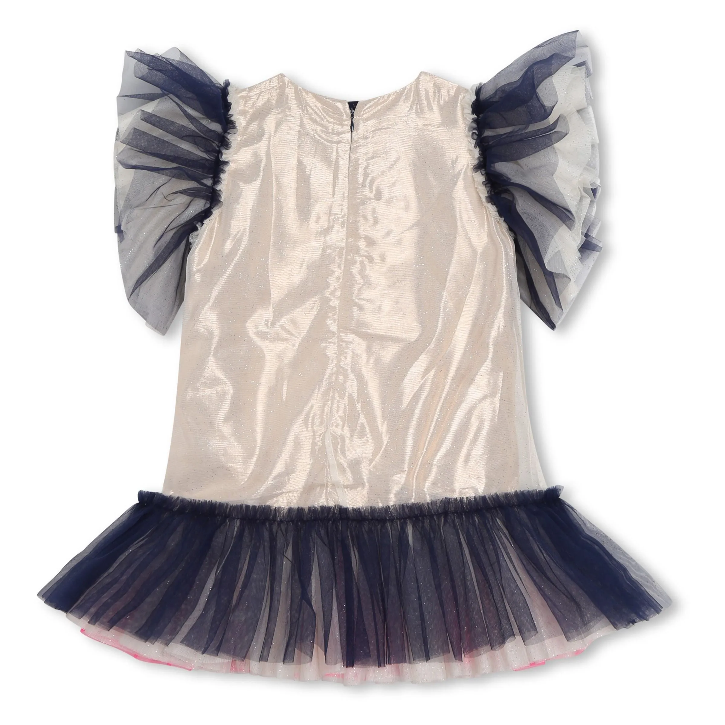 Navy Star Tulle Dress