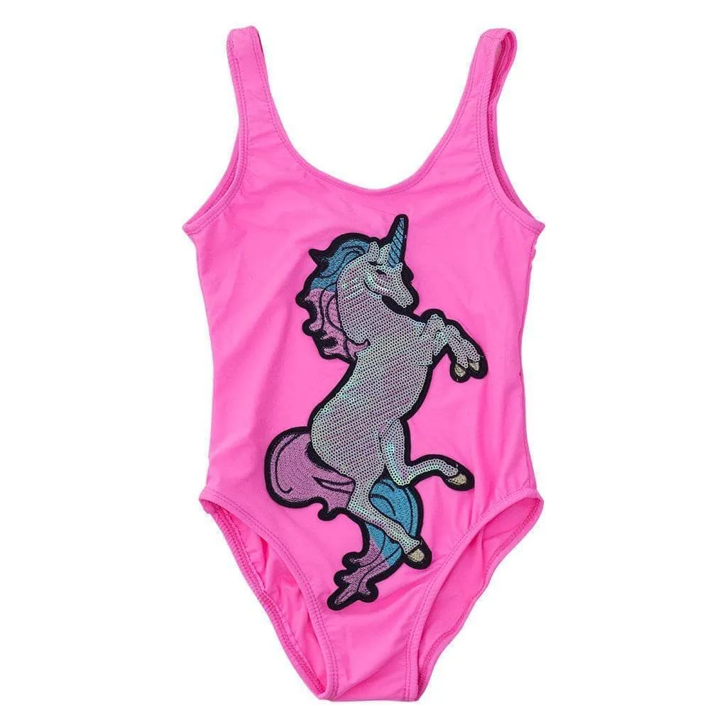 Neon Unicorn Swimsuit