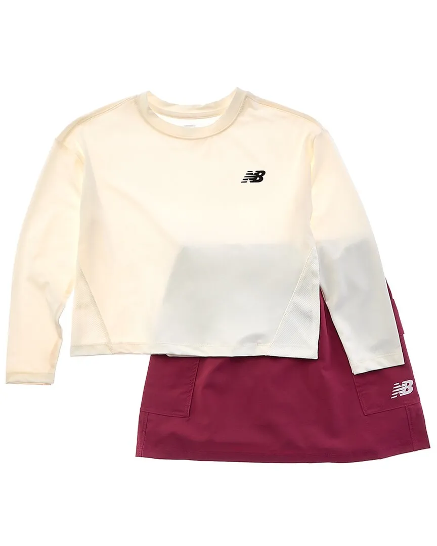 New Balance 2pc Top & Scooter Set
