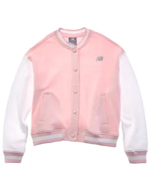 New Balance Fleece Baseball Jacket