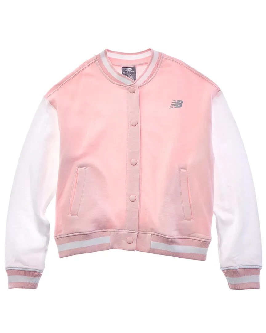 New Balance Fleece Baseball Jacket