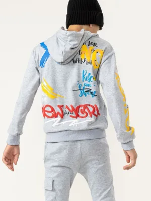 NEW YORK FASHION HOODIE SET TOP
