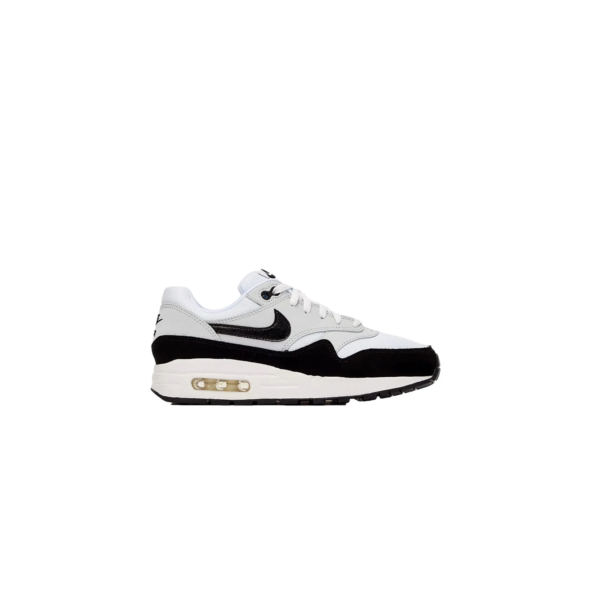 Nike Air Max 1 White/Black-Pure Platinum  DZ3307-106 Grade-School
