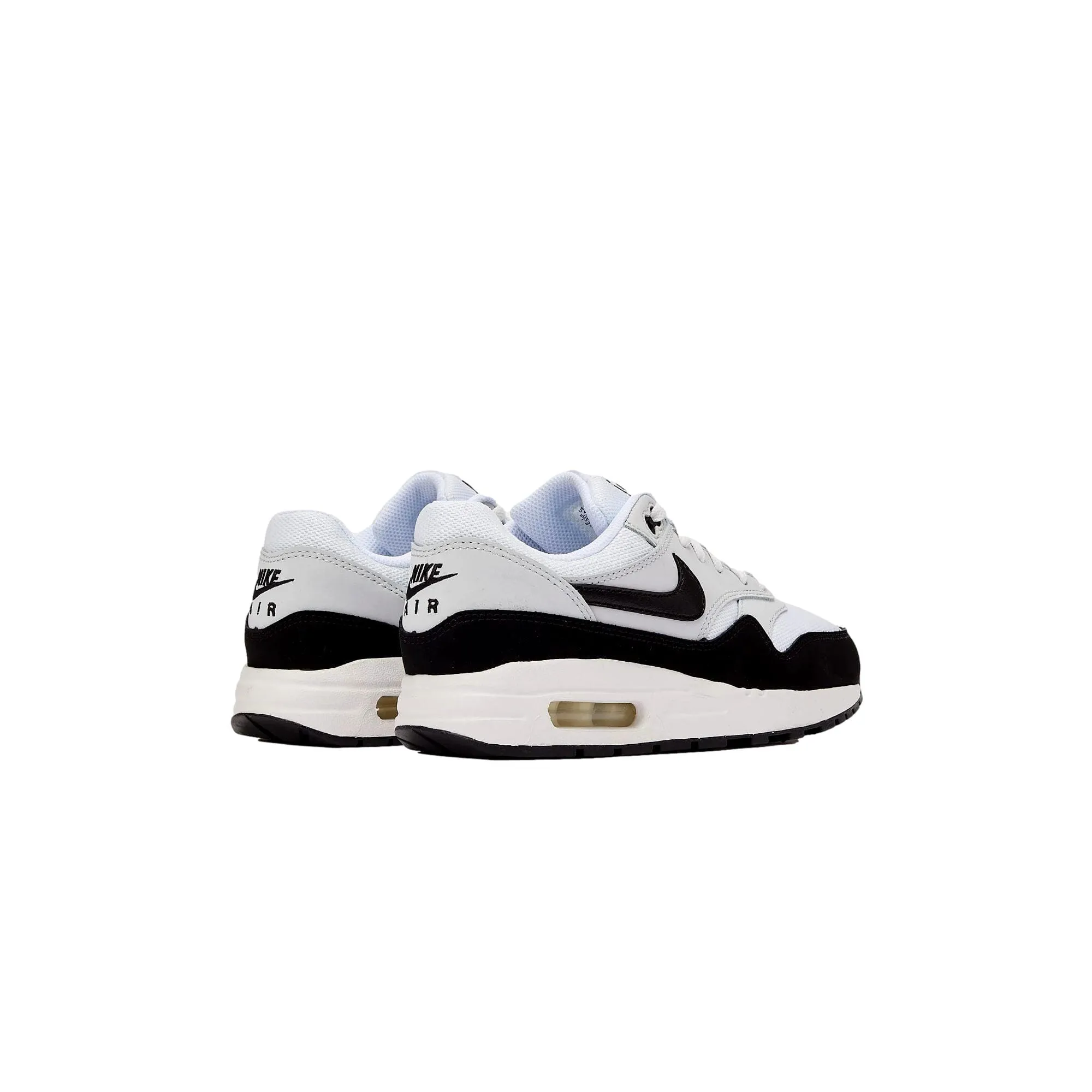 Nike Air Max 1 White/Black-Pure Platinum  DZ3307-106 Grade-School