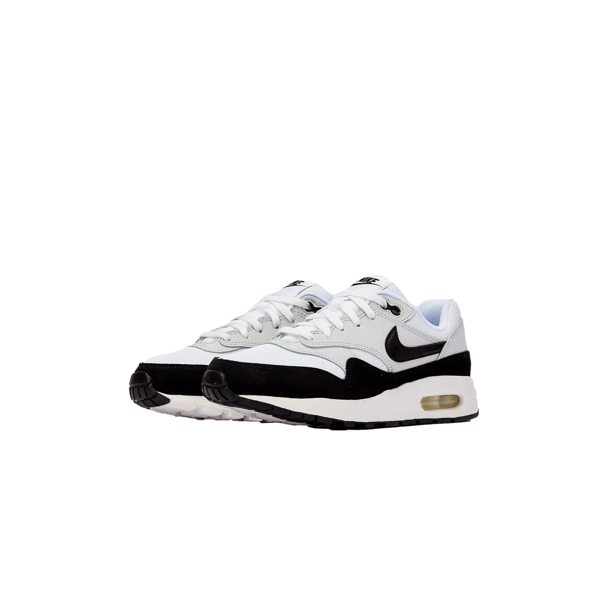 Nike Air Max 1 White/Black-Pure Platinum  DZ3307-106 Grade-School