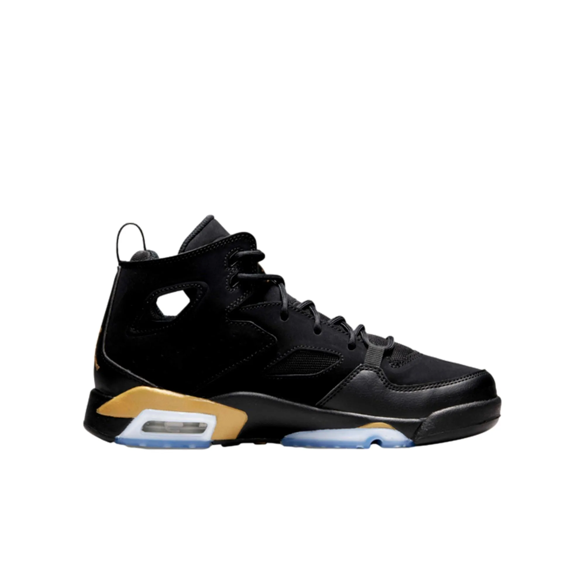 Nike Jordan Flight Club '91 Black/Metallic Gold  DM1685-007 Grade-School