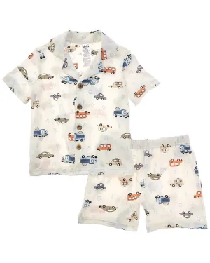 Only Boys 2pc Sleepy Time Pajama Short Set