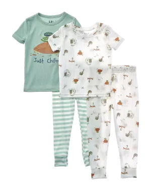 Only Boys 4pc Soft & Cozy Pajama Set