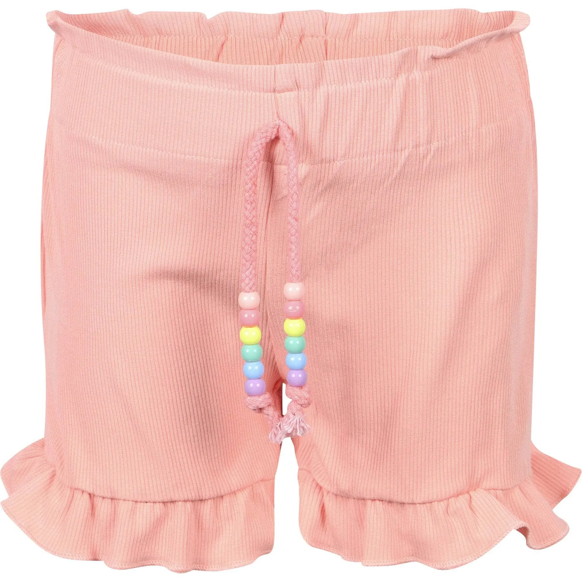 Peach Candy Beaded Short Set