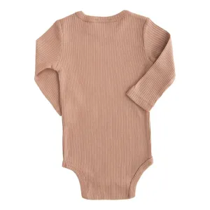 Pink Fawn LS Modal Bodysuit