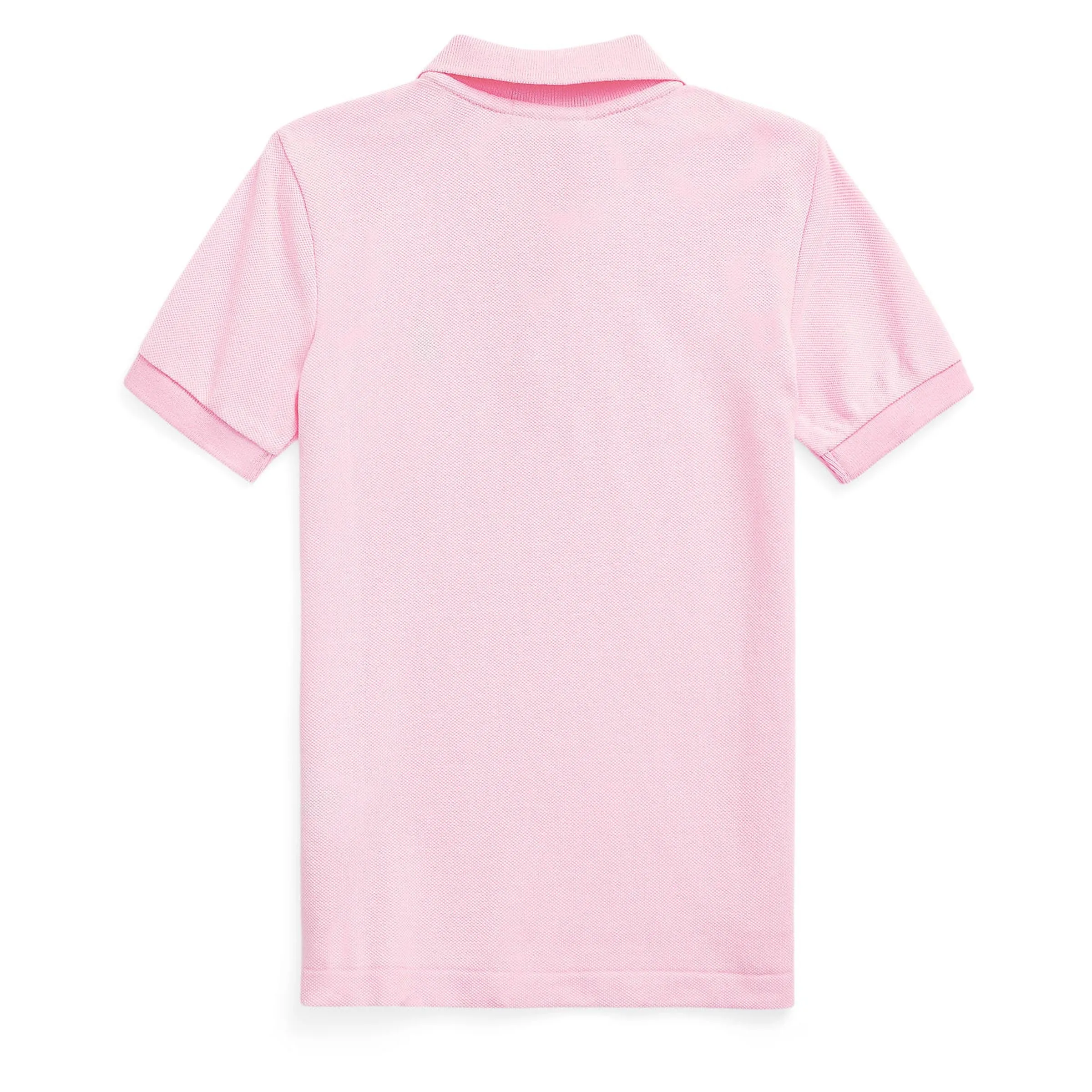Pink Logo Cotton Polo
