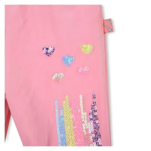 Pink Rainbow Side Stripe Sweatpants
