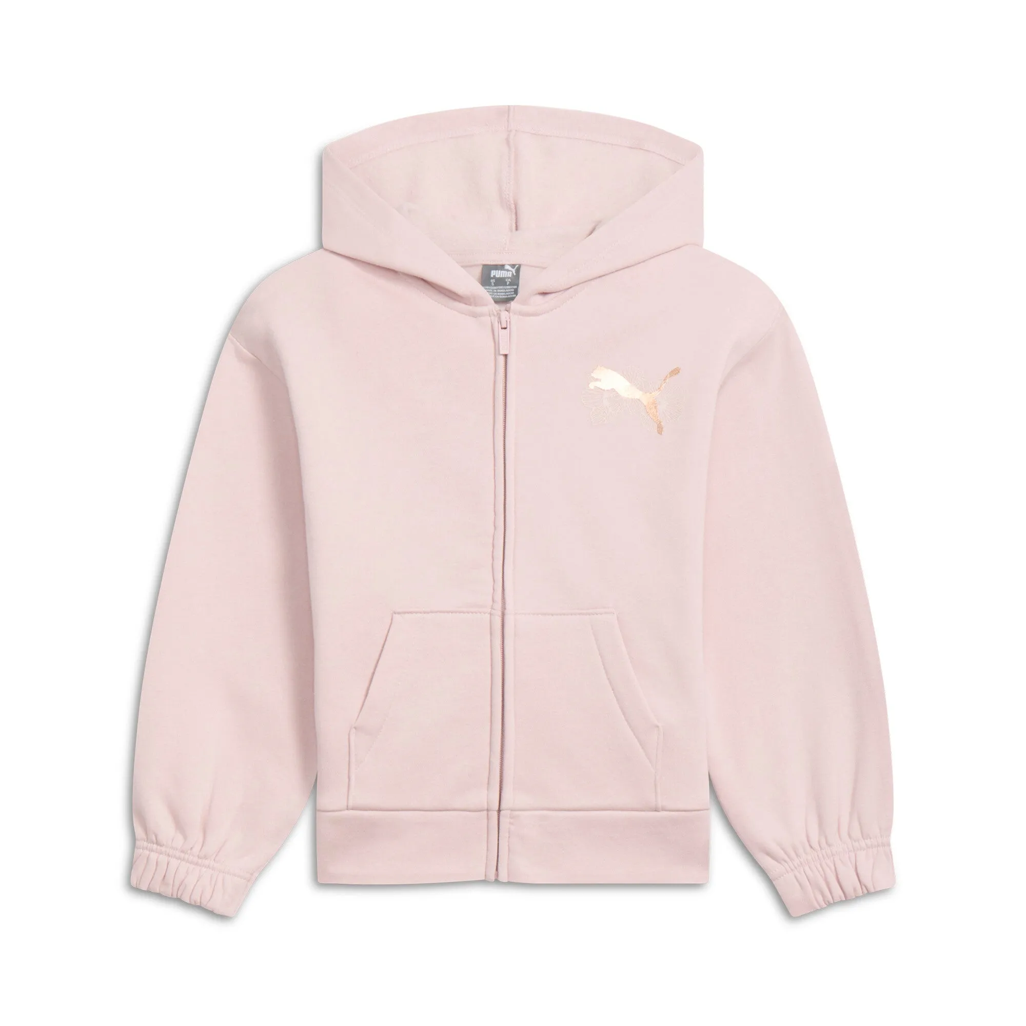 PUMA Big Kids' Girls' Class Act Full-Zip Hoodie