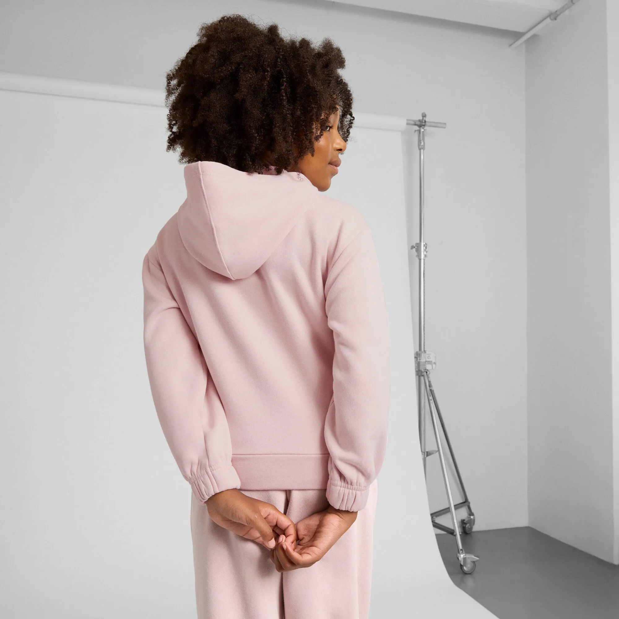 PUMA Big Kids' Girls' Class Act Full-Zip Hoodie