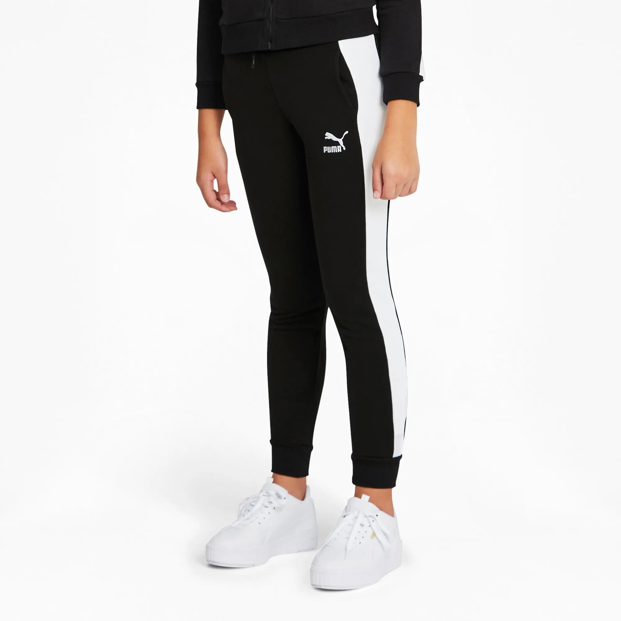 PUMA Big Kids' Girls' Classics T7 Track Pants